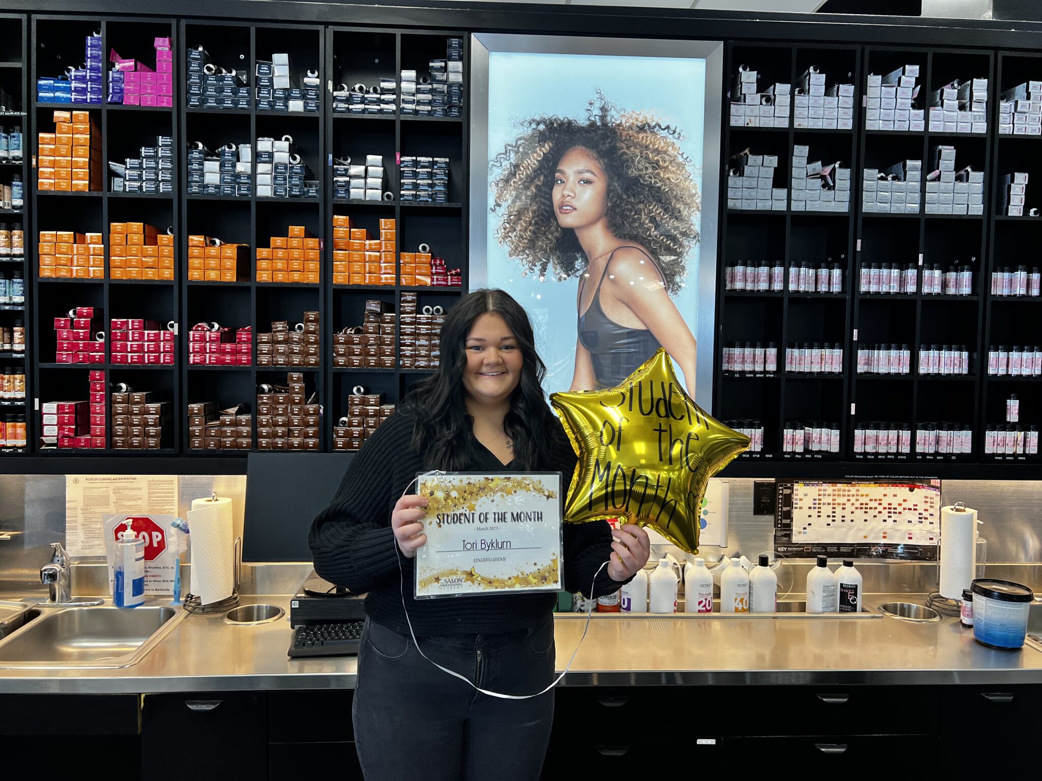 TSPA Fargo Cosmetology School Selects Byklum as Student Of The Month